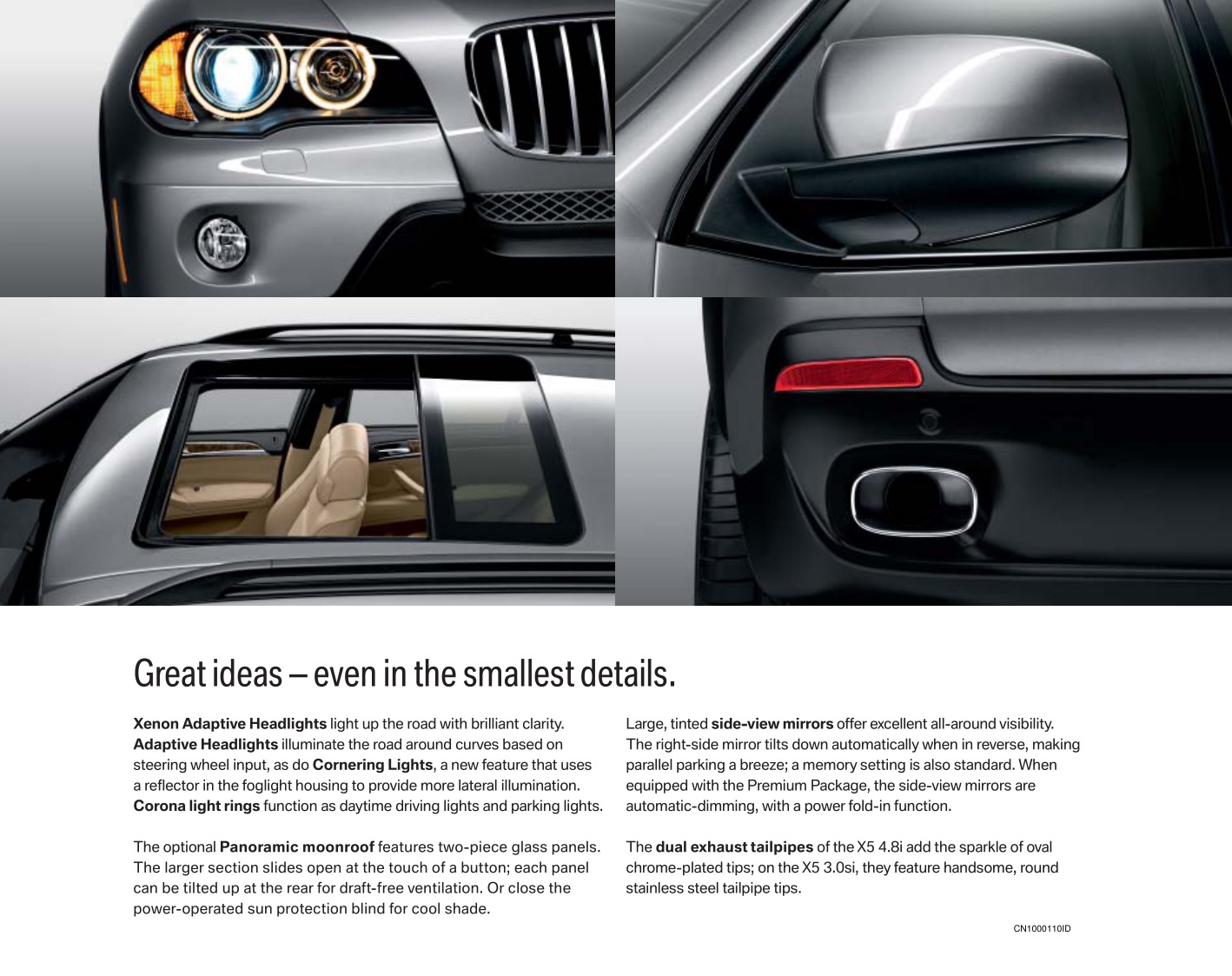 2007 BMW X5 Brochure Page 9